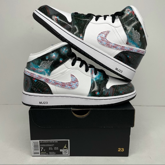 Jordan Shoes - Nike Air Jordan 1 Retro Mid GS “Take Flight” NEW